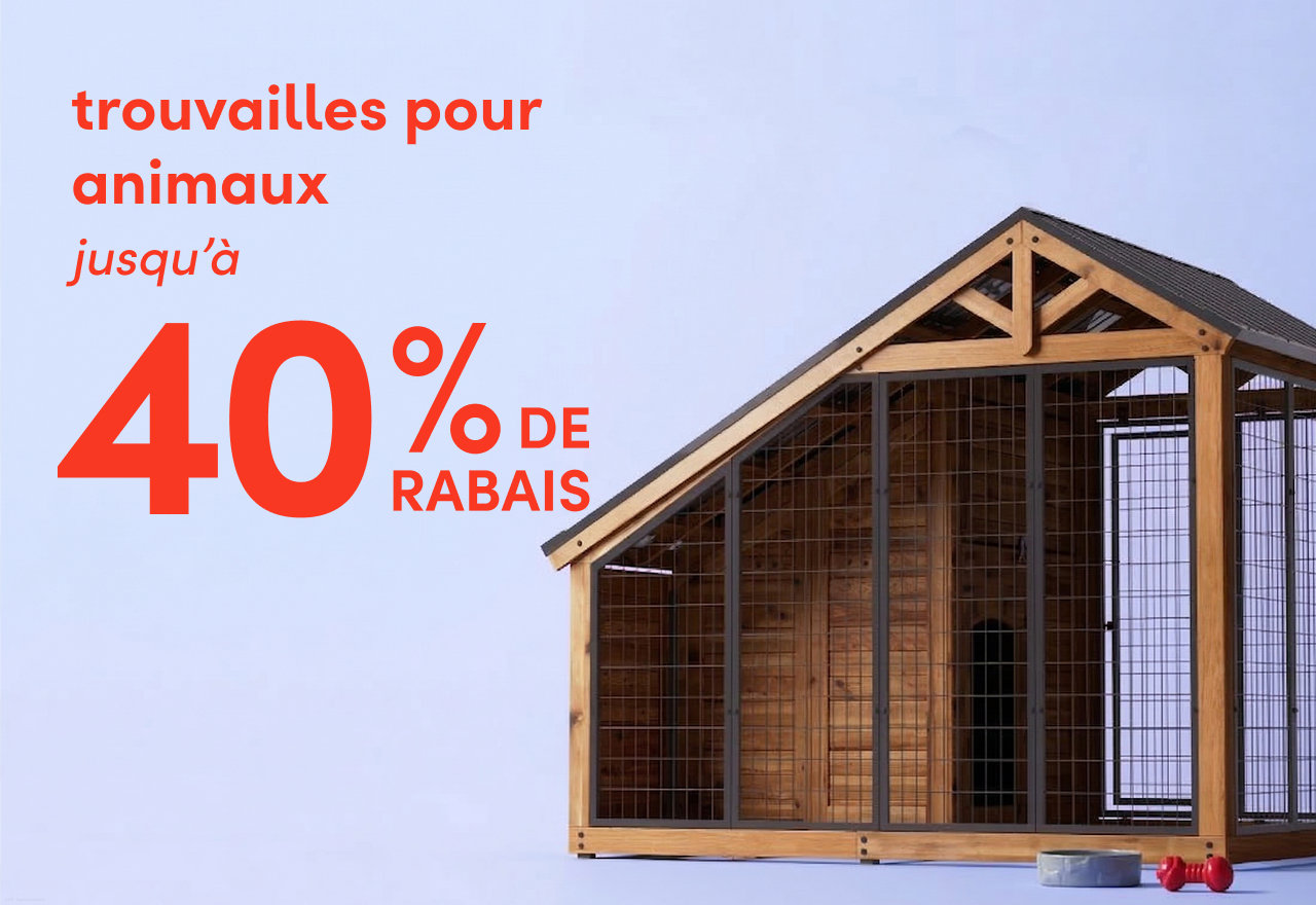 trouvailles pour animaux en solde
