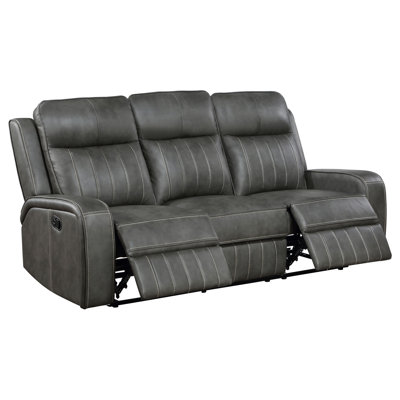Forrest Grey Motion Reclining Sofa
