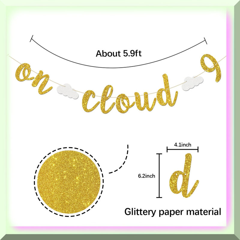 Rose Glitter Confetti 120pcs
