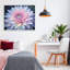 «Dew Kissed», giclée rose encadrée, design par Tabz Jones-1808385375-1808385369