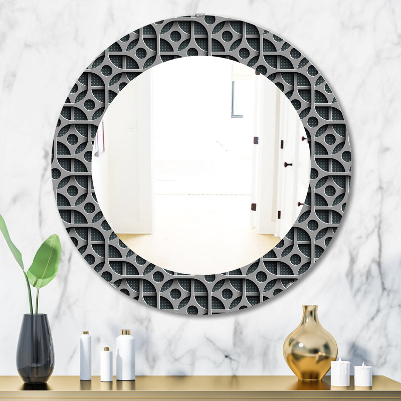Miroir mural scandinave 19, H 31,5 po x l po