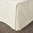 Quebec Cream Split Corner Pleated Quilted 3-Piece King Bedspread-580479976-580479977