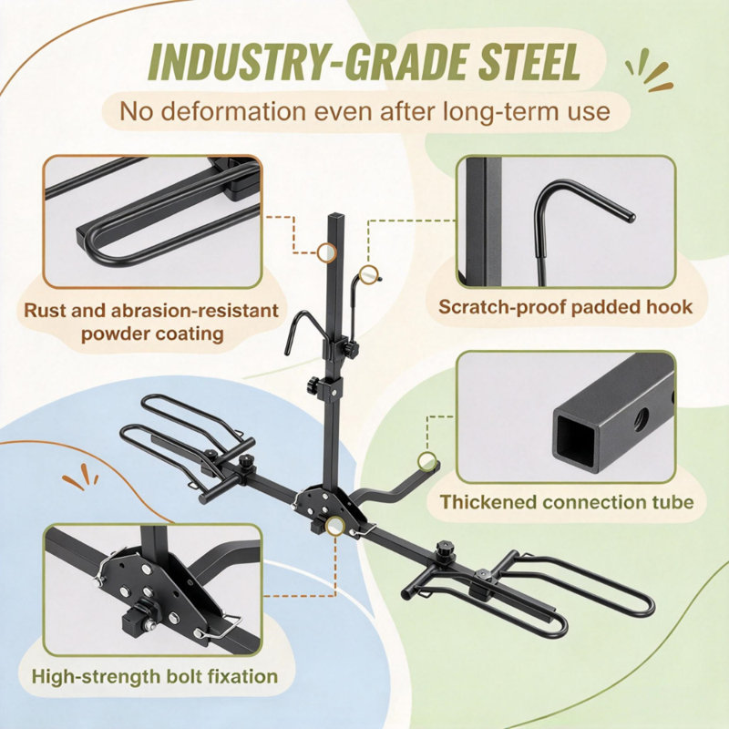 Platform Hitch-Mount Bike Rack