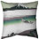 Coussin décoratif Katsushika Hokusai Tama River dans la province de Musashi