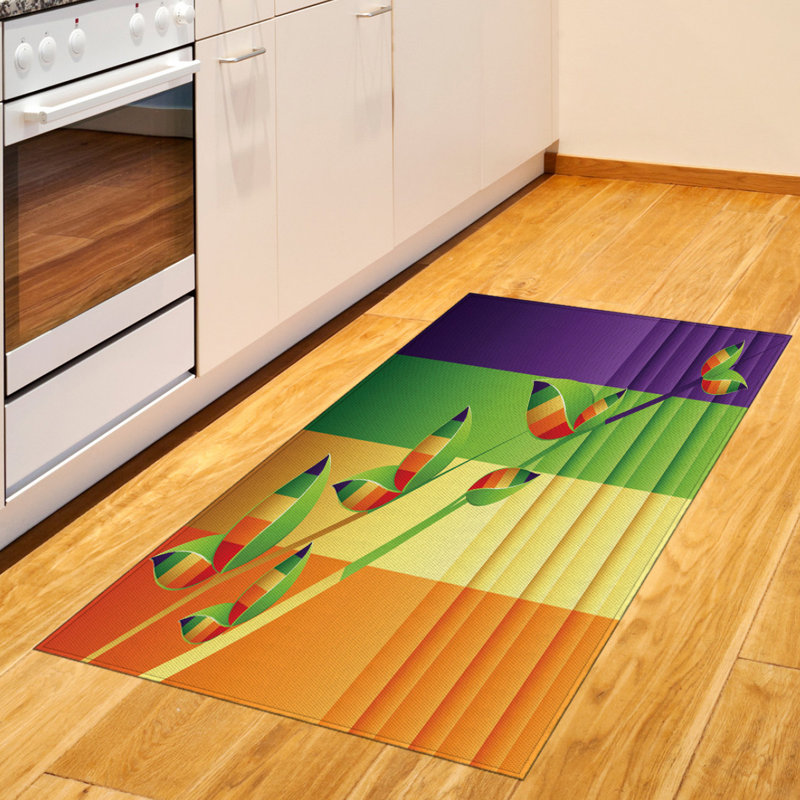Nature High Density Long Fiber Poly Threads Decorative Area Rug Carpet, Rectangle 2'7" x 5'