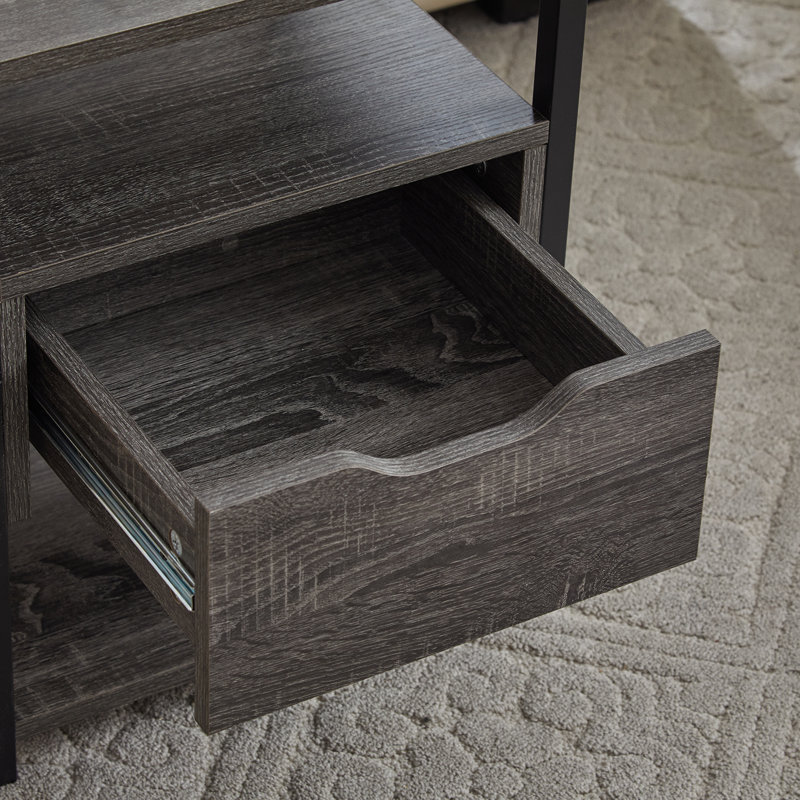 Table d'appoint avec station de charge