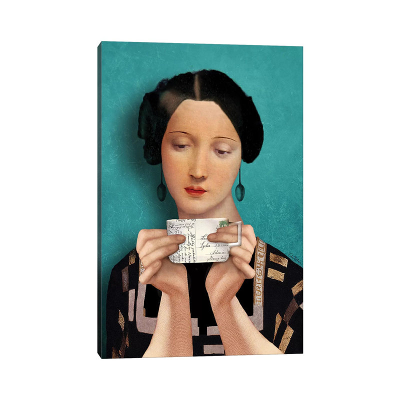 Rappelez-vous de moi par Catrin Welz-Stein - impression, Toile tendue, H 26 po x l 18 po x 1,5 po, Pas de tapis