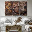 «Old Gears» sur toile-1841729783