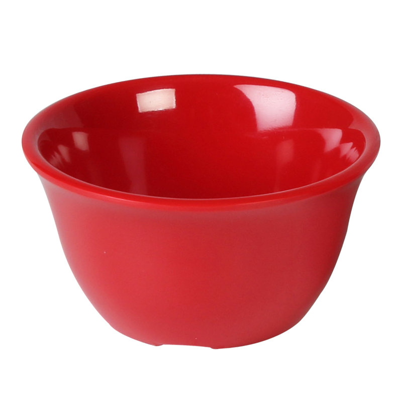  7 oz. Melamine Soup Bowl, Red