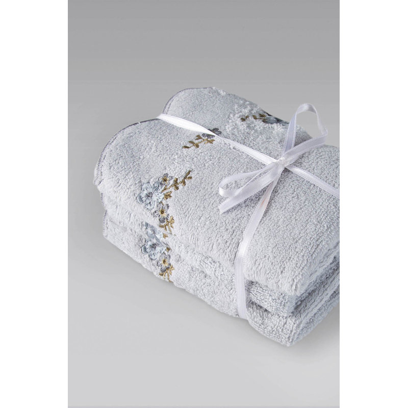 Jeterson Midweight Bath Towel, Grey