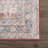 Amber Moroccan Machine Washable Red Area Rug-1640320891