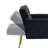 Zianny Velvet Accent Chair with Ottoman-673816100