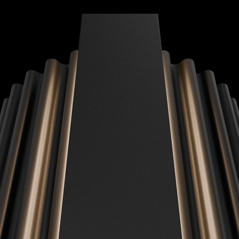Krimp Dimmable 3000K LED Outdoor Wall Light