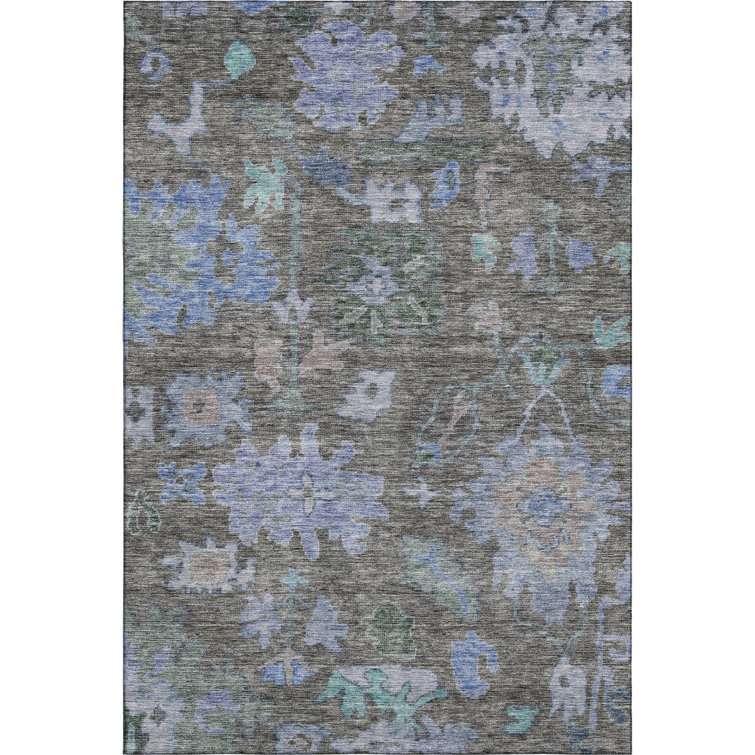 Premium Machine Washable Konopka AMF1108 Global Rug