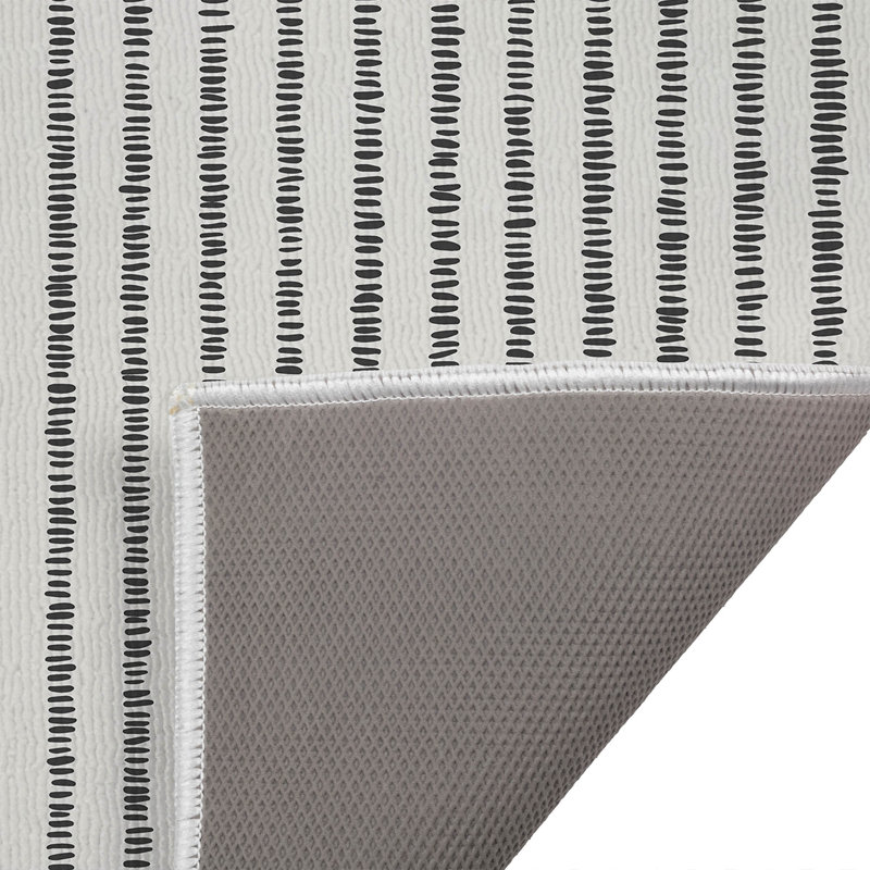 Paillasson extérieur Scatter Row, Ivoire, gris anthracite, L 24 po x L 17 po
