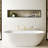 3 Handles Deck Mounted Bathroom Tub Faucet Trim with Handshower-108803566