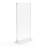 4 x 9" Inside Magnet Dims Clear Picture Frame Acrylic Photo Frame Frame Sign Holder Magnetic Table