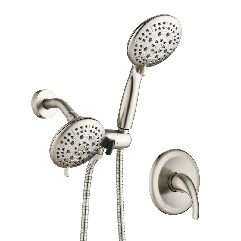Système de douche avec valve brute