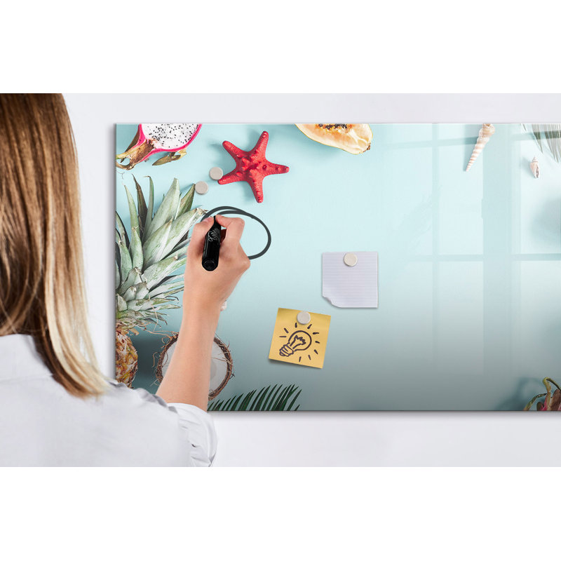 Magnetic Glass Dry Erase Board