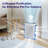 Air Purifier for Home Large Room Bedroom Up to 1110 Ft with Air Quality Monitor, Smart WiFi, Washable Pre-Filter, HEPA Sleep Mode for Pets, Allergies, Dust, Pollen, Vital 100S-P-110948860