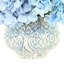 Hydrangea Floral Arrangement In A Decorative Ceramic Vase-472137026