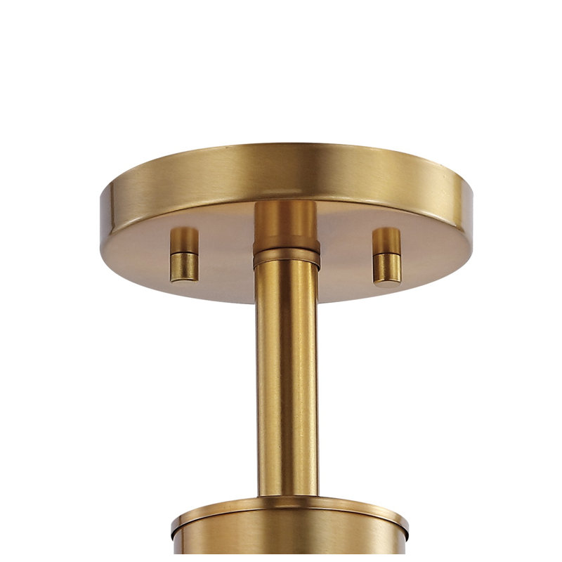 Semi Flush Mount, Beige