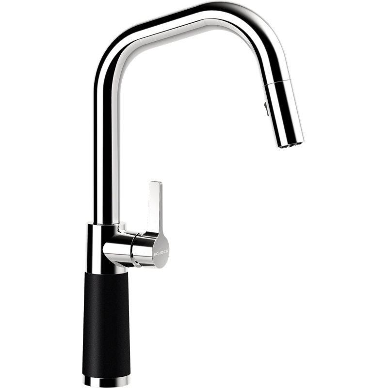 High Pressure Cristadur Pull Out Single Lever Monobloc Tap, Puro