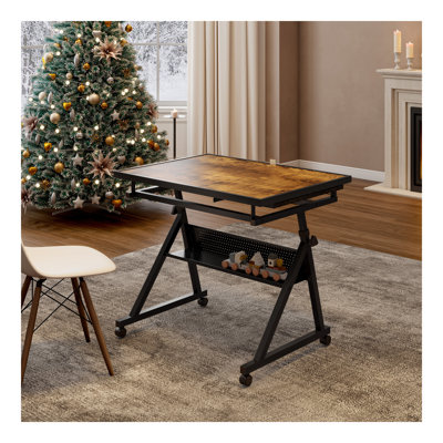1500 Pieces Jigsaw Puzzle Metal Table Board For Adults Gift With 4 Trays(Black)