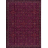 Hand-Knotted High-Quality Red Area Rug