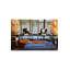 Machine Washable Pumpkin Patterned Blue Decorative Area Rug-120334277