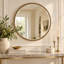Eres Circle Framed Mirror