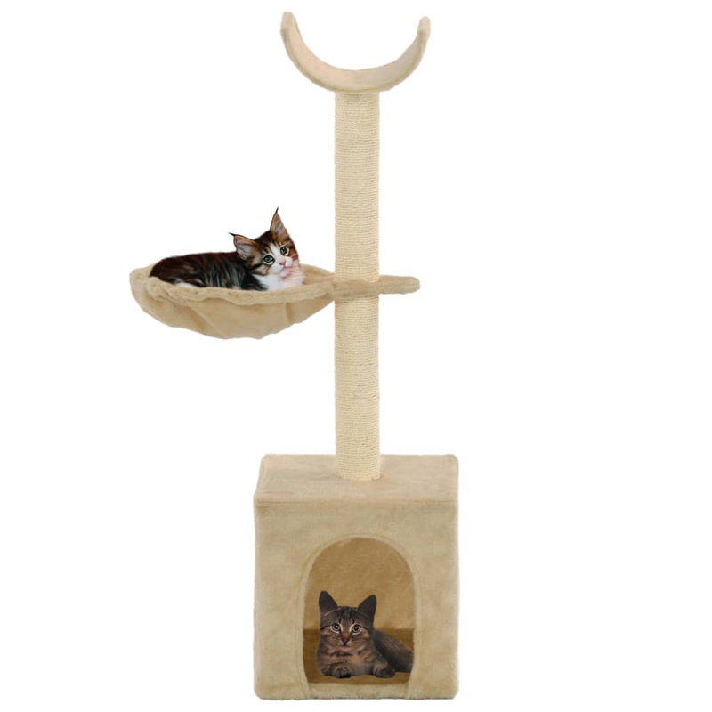 Nicolas 105cm H Cat Tree, Beige