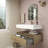 Ensemble de meuble-lavabo mural simple 36 po Alysa-71095605