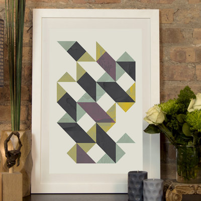 " Triangles I " by Flatowl