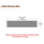 Chemin de table Mesut-512670746