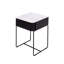 Smithers 40cm W Metal Bedside Table-125917090