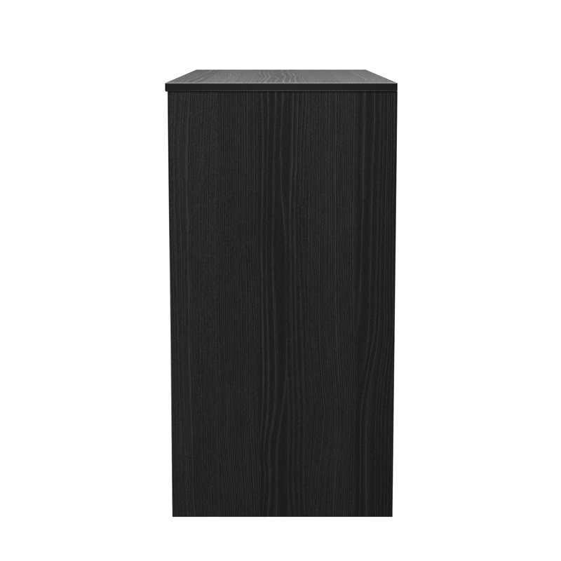 Tarkio 4 Drawer Vanity, Black