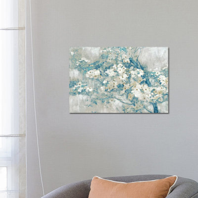 Dogwood Bloom I by Edward Selkirk - Wrapped Canvas Painting