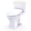 TOTO® WASHLET®+ Connelly® Two-Piece Elongated Dual Flush 1.28 and 0.9 GPF Toilet and WASHLET S2 Bidet Seat, Cotton White - MW4943346CEMFG#01