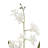 20.5" Artificial White Orchid in Vanda Pot