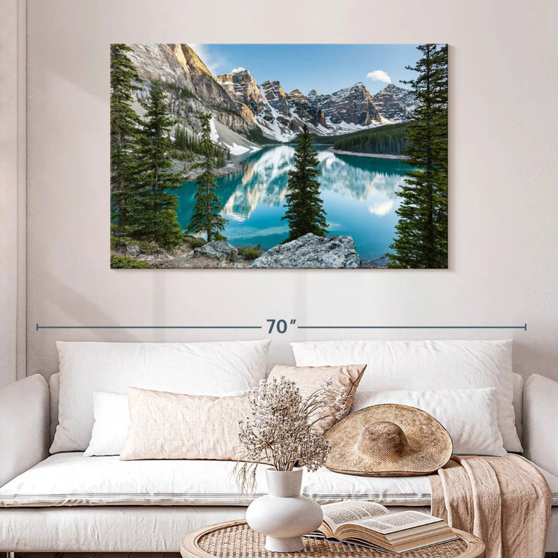 Alvord Moraine Lake Reflections, H 32 po x l 48 po