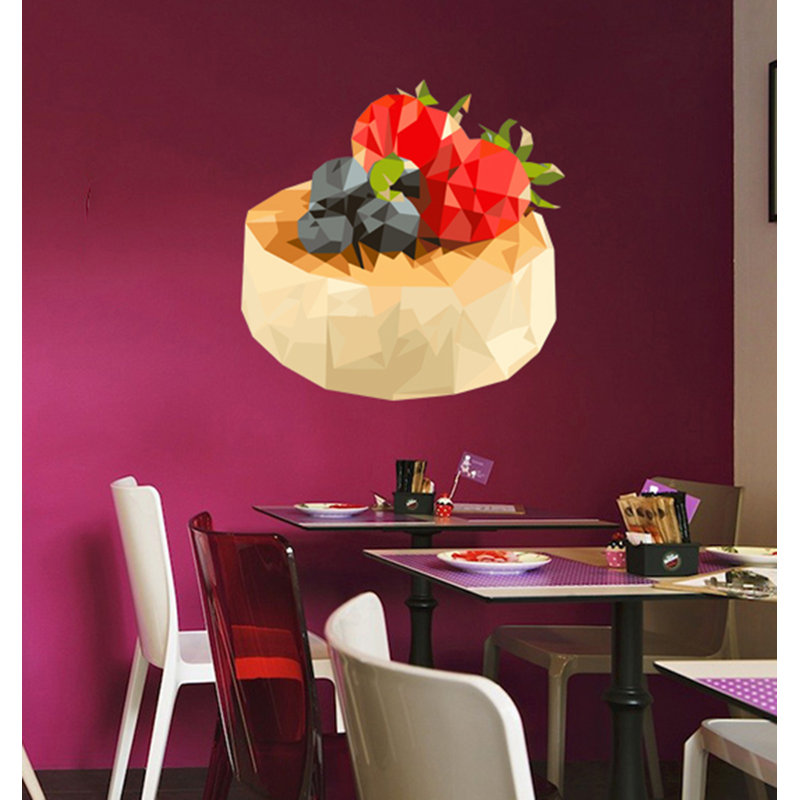 Food & Beverage Wall Decal, 33" H x 33" W