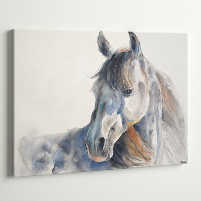 Sand & Stable Looking Back On Canvas Print & Reviews | Wayfair