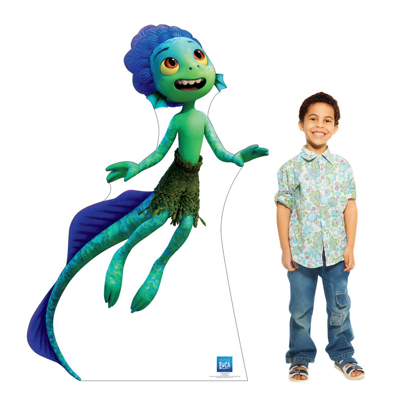 66'' Disney Pixar Luca Sea Monster Cardboard Standup