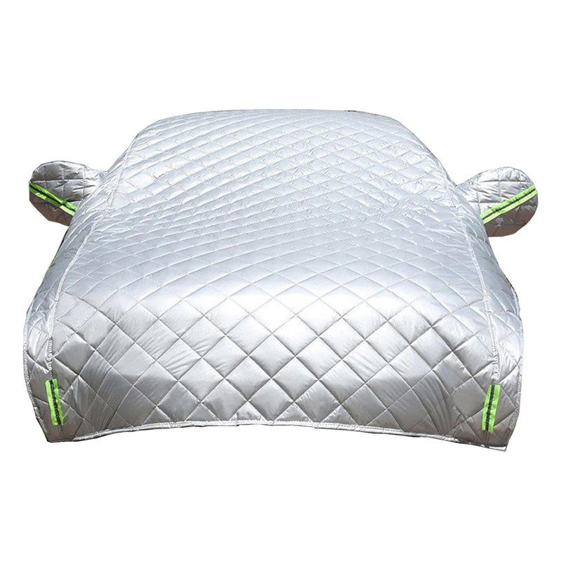 Car Cover Against Hail Windproof Car Hail Protector with Reflective Strips Thicken Hail Blanket for SUV Truck Sedan Hatchback Coupe