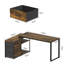 Ahriana L-Shaped Metal Base Computer Desk-1108883052-1108883055