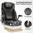 Ergonomic Faux leatherLeather Executive Office Chair with Adjustable Arms-1785438301