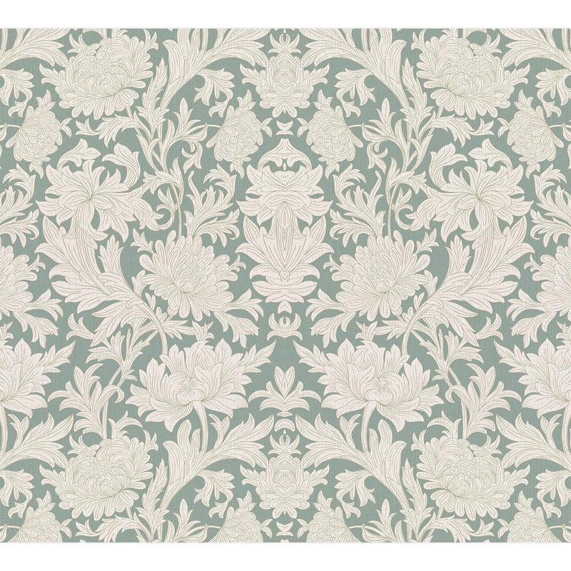 Peel & Stick Damask Border, 108" L x 120" W