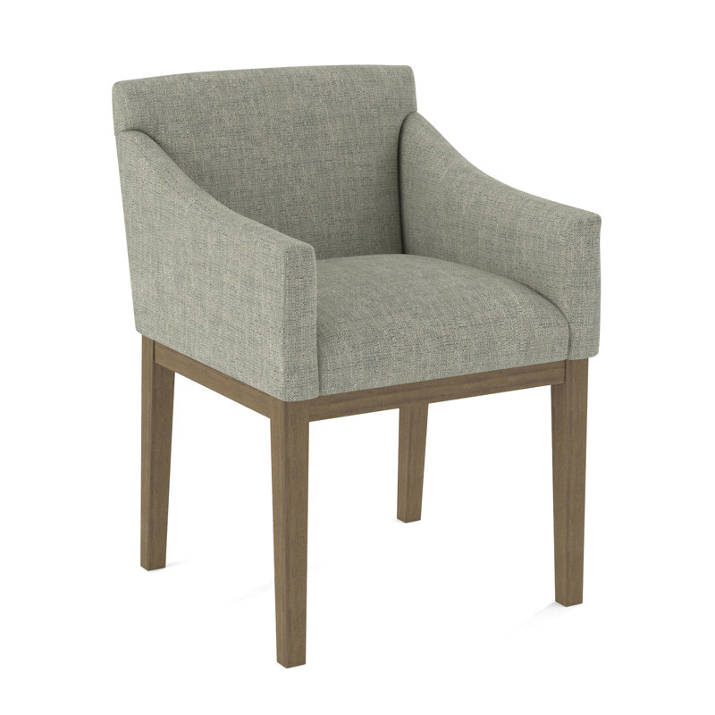 Upholstered Arm Chair, Applause Bray, Weathered Gray