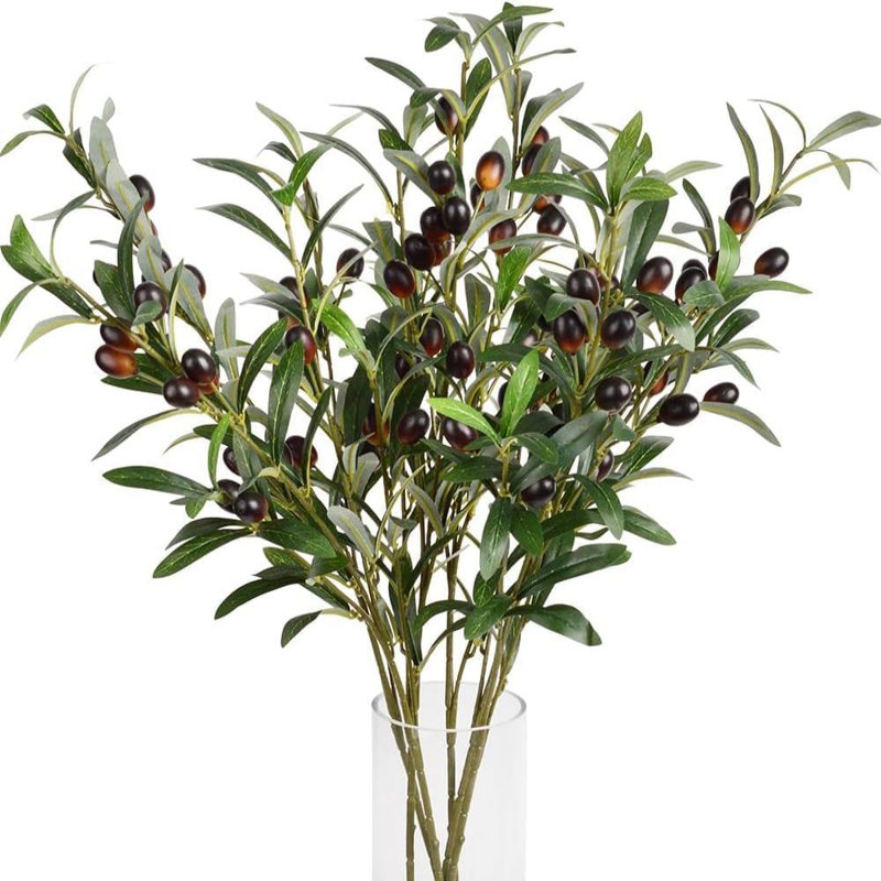 10 pièces 35 pouces Artificia l Olive Branches pour vases
